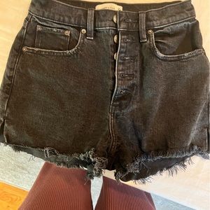 Abercrombie jean shorts